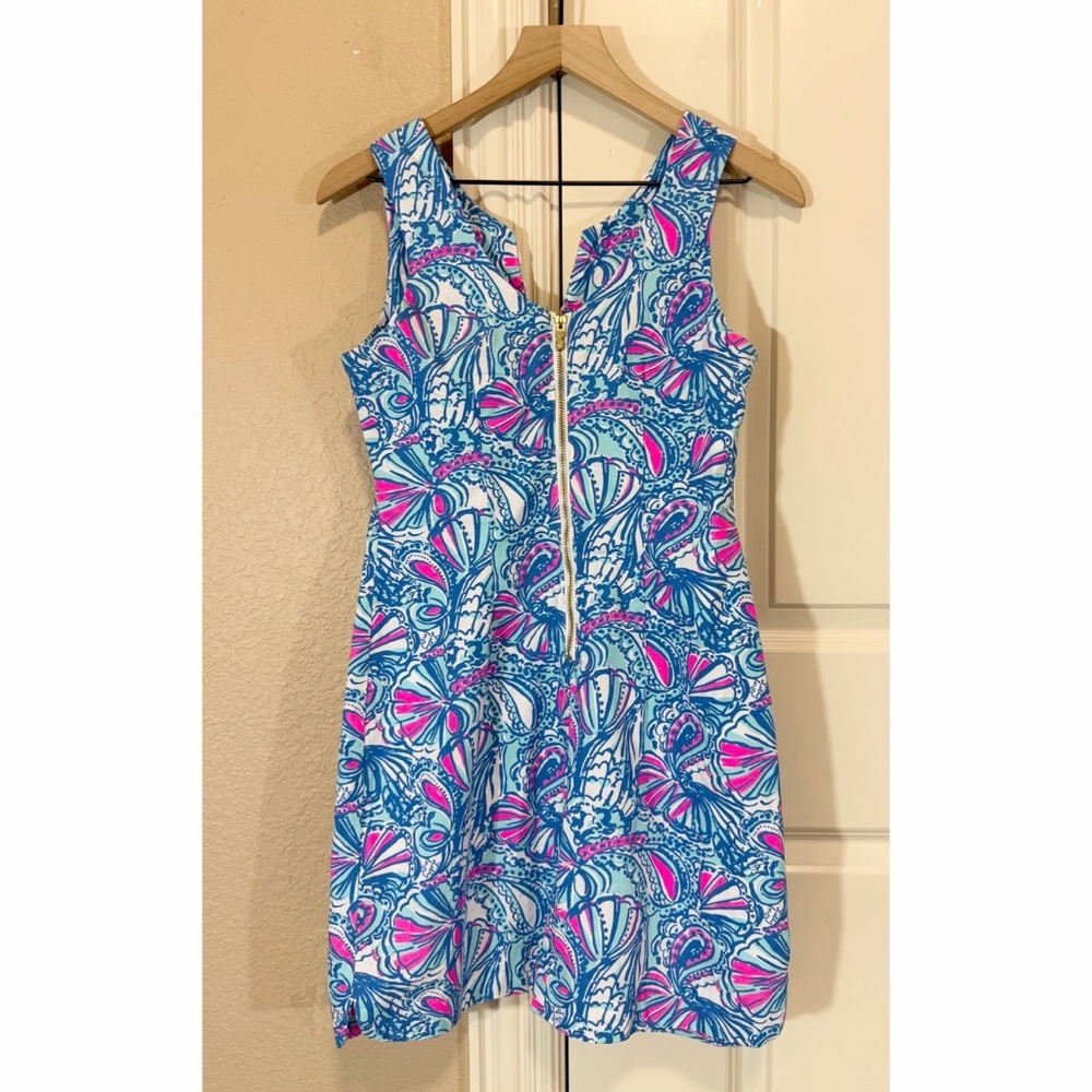 Lilly Pulitzer My Fans Shift Dress Lilly Pulitzer for Target pineapple pull - Picture 7 of 12